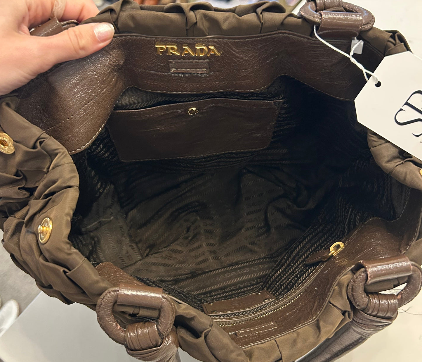 PRADA Tessuto Origami Bag