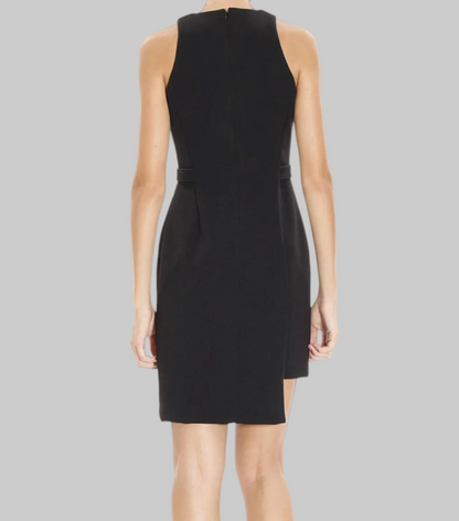 VERSACE Black Belted Dress - Size s