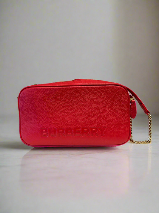 BURBERRY Red Crossbody