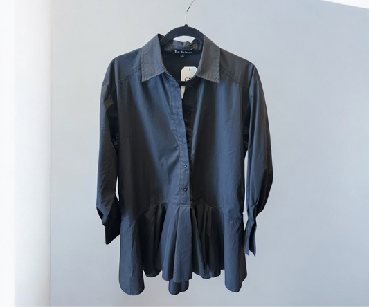 En Saison Black Shirt Dress - Size S