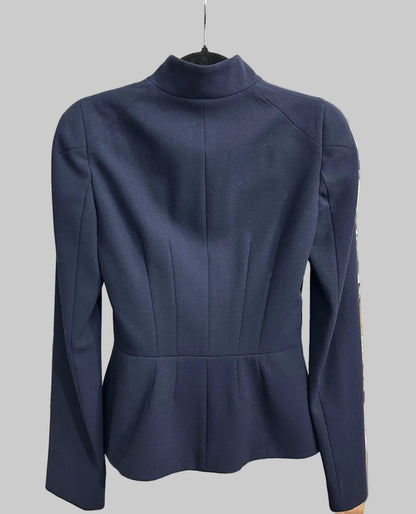 ALEXANDER MCQUEEN Navy Blazer - Size S