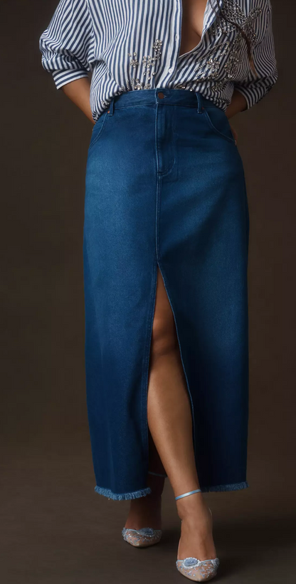 PILCRO Denim Skirt - Size M
