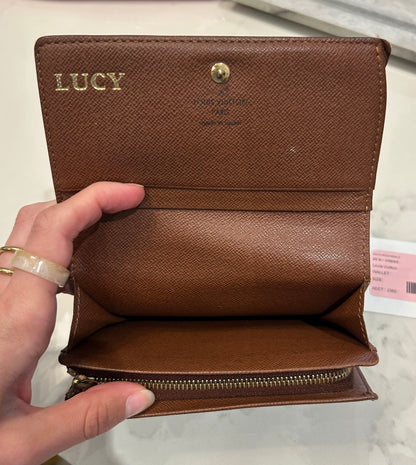 LOUIS VUITTON Monogram Porte-Monnaie Trésor Wallet