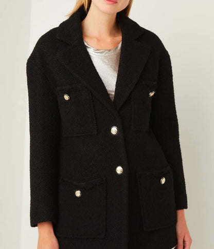 MAJE Guiliana Tweed Jacket - Size M