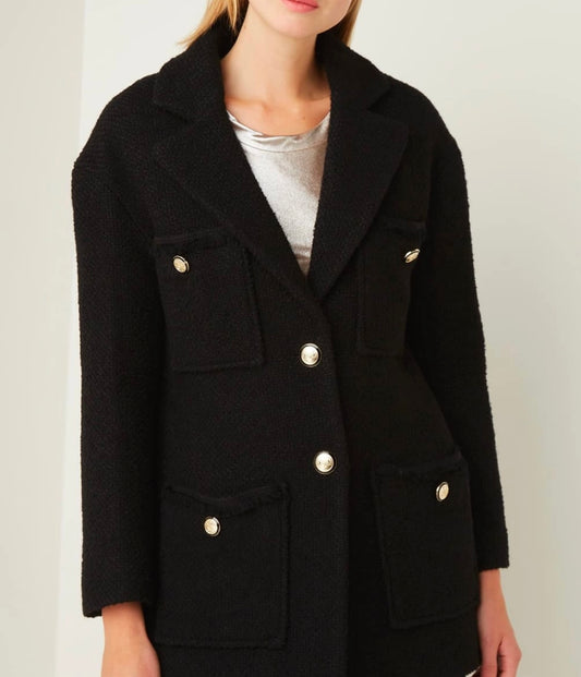 MAJE Guiliana Tweed Jacket - Size M