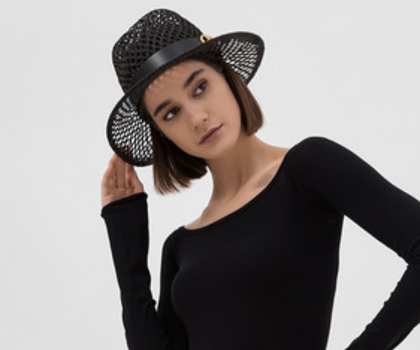 VALENTINO GARAVANI Rafia Hat - Size M