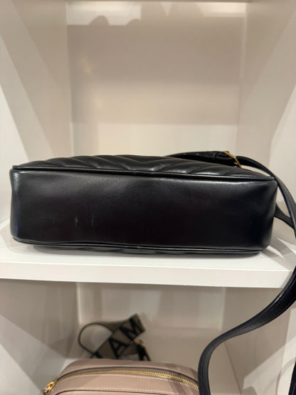 SAINT LAURENT Medium Lou YSL Monogram Leather Camera Bag