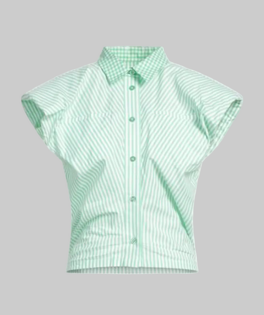 NEW* REMAIN Striped Sleeveless Blouse - Size 38