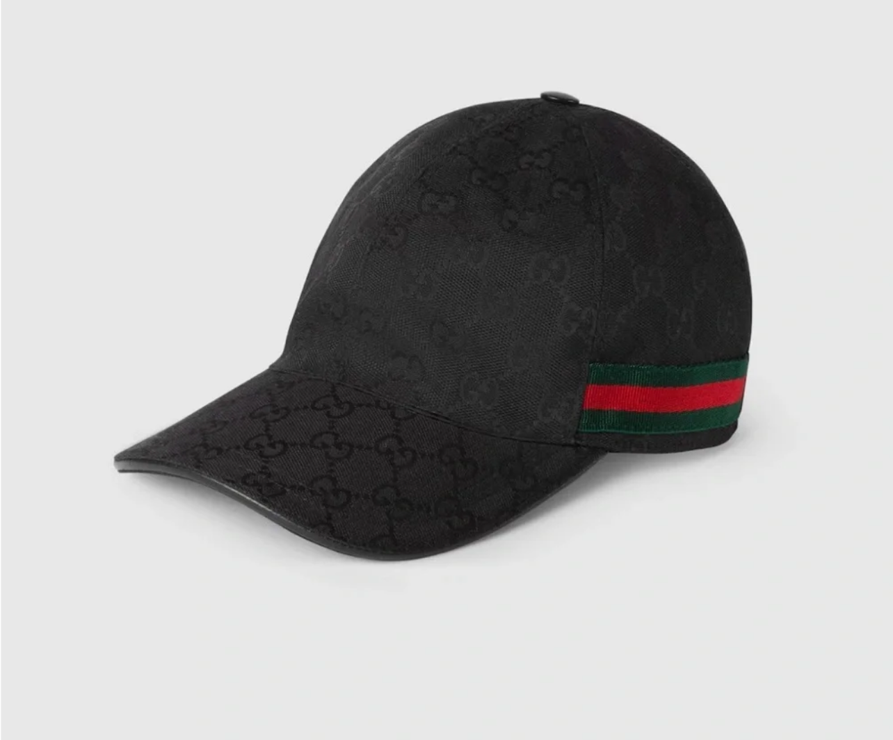 GUCCI Black Baseball Cap - Size XL