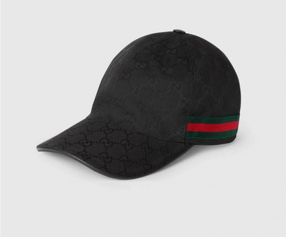 GUCCI Black Baseball Cap - Size XL