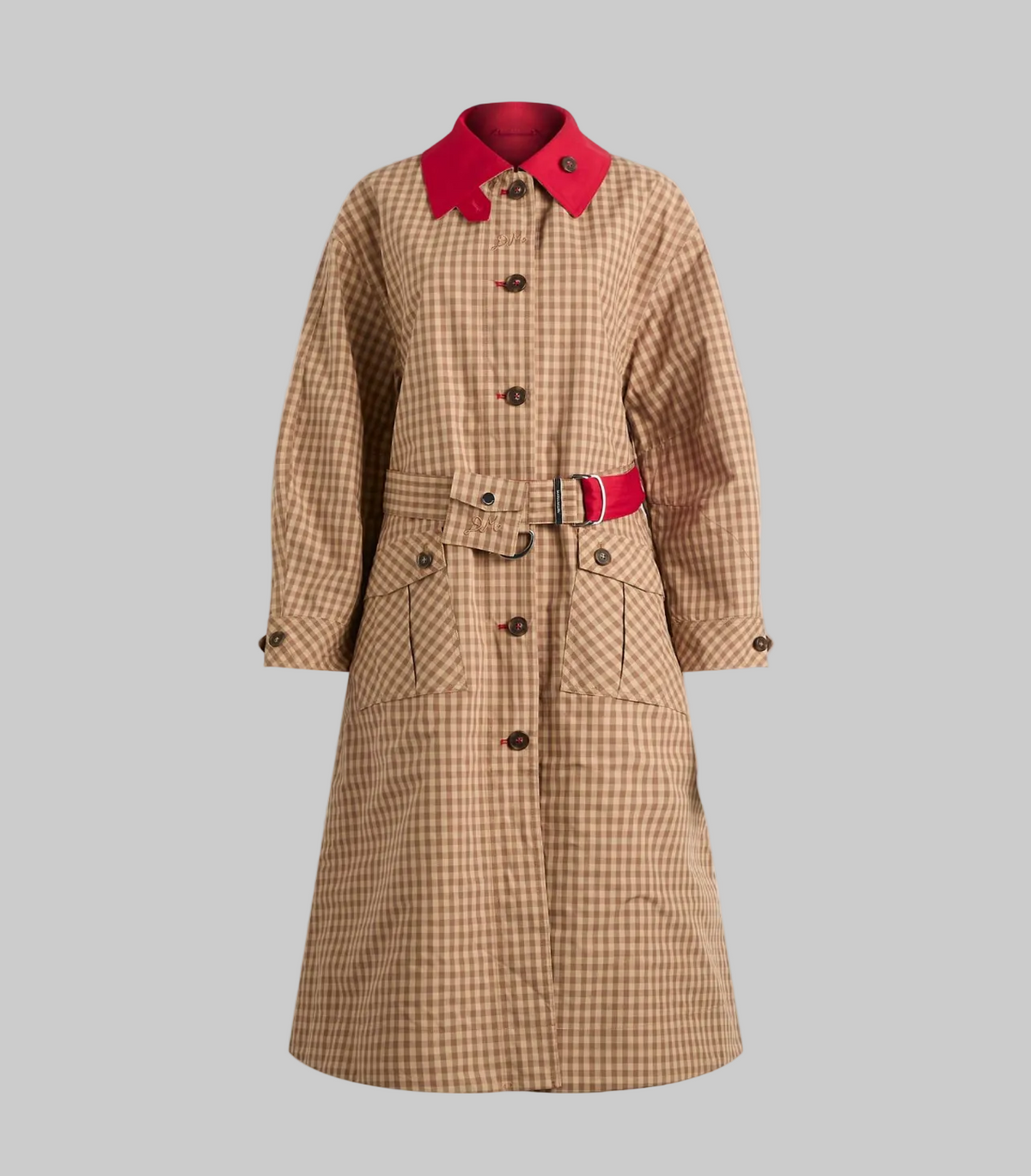 NEW* DAMSON MADDER Anja Reversible Honey Trench - Size 12