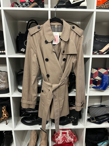 BURBERRY Mid Length Trench - Size 12