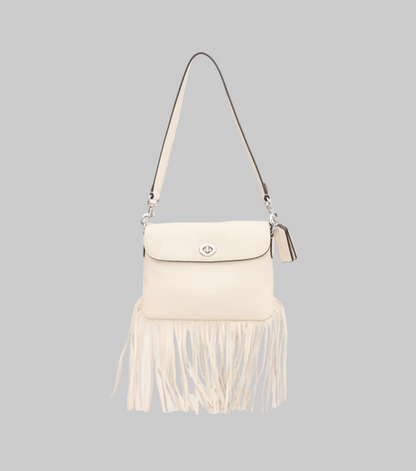 NEW* COACH Leather 1964 Fringe bag