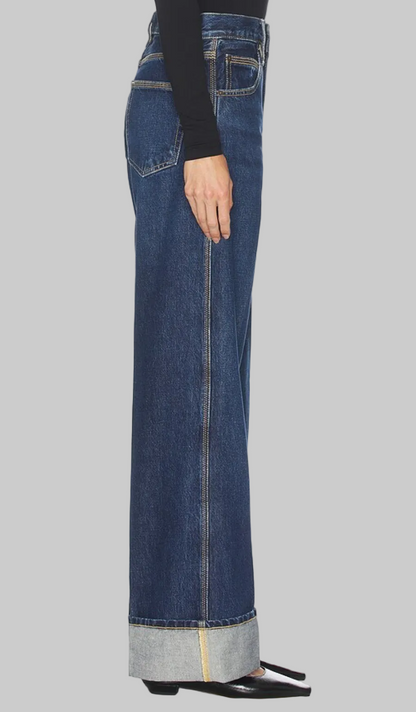 FRAME Wide Leg Jeans - Size 30