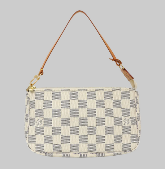 LOUIS VUITTON Pochette Damier Azur