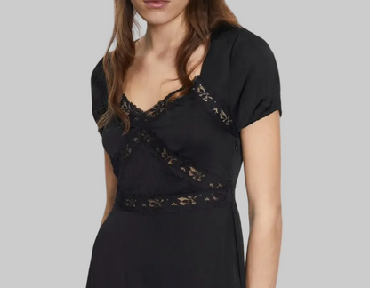 THE KOOPLES Lace & Satin Dress