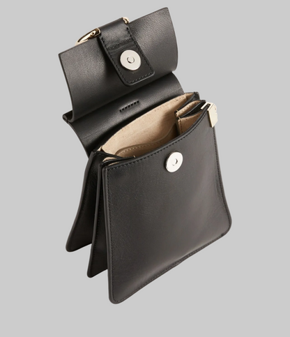 CHLOÉ Small Faye Leather And Suede Bracelet Bag