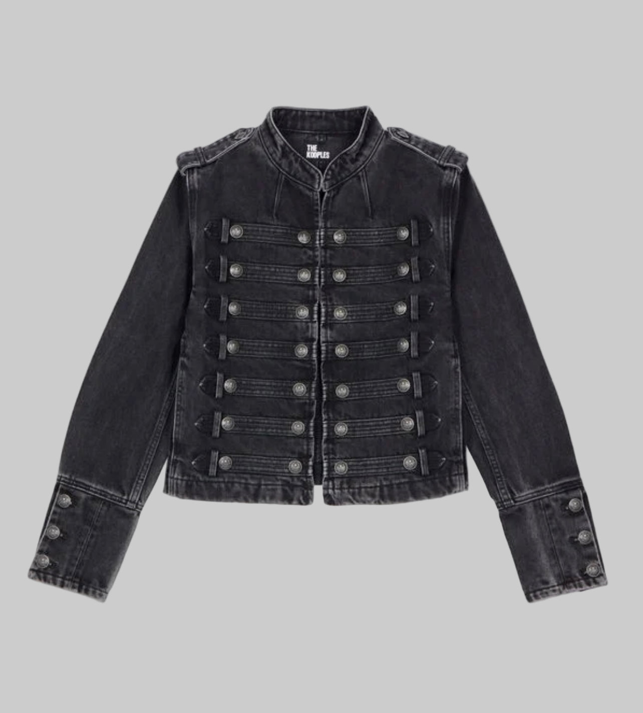 THE KOOPLES Denim Military Jacket - Size 1