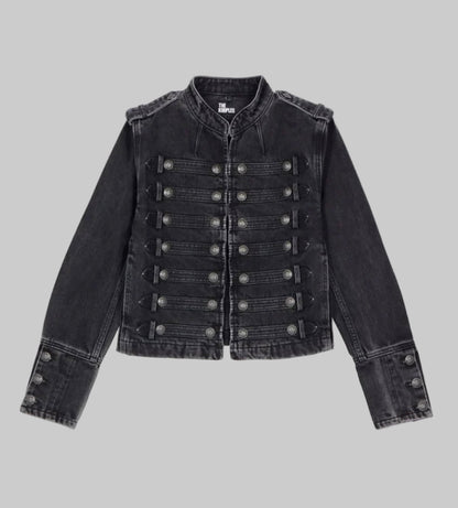 THE KOOPLES Denim Military Jacket - Size 1