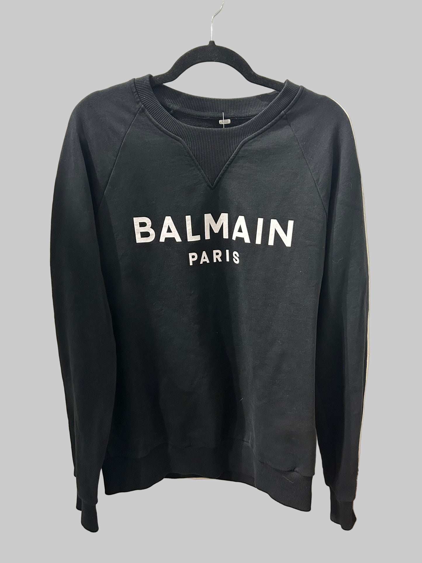 BALMAIN Logo Sweatshirt - Size M