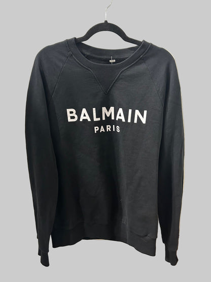 BALMAIN Logo Sweatshirt - Size M