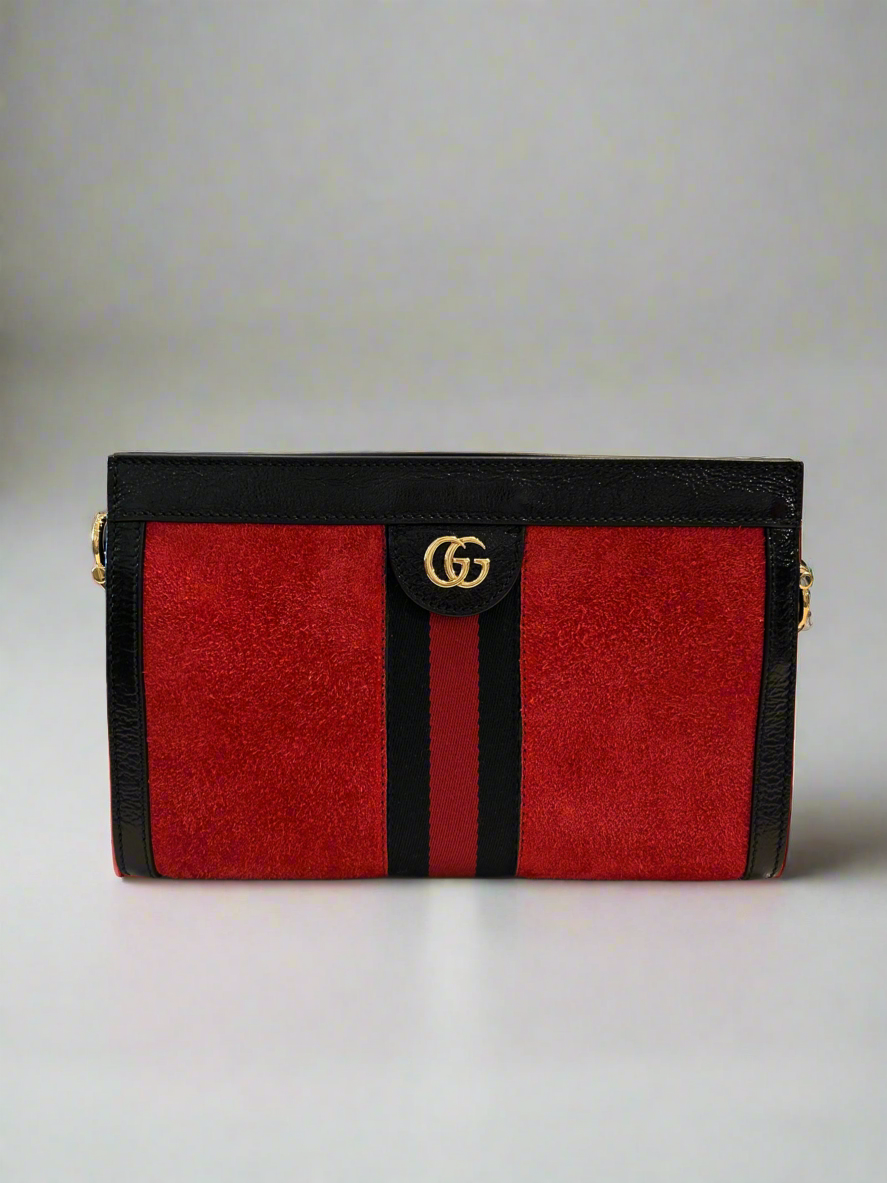 GUCCI Double G Ophidia Shoulder Bag