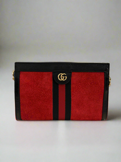 GUCCI Double G Ophidia Shoulder Bag