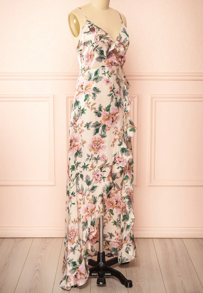 DRESS FORM Velda Floral Maxi Dress - Size M