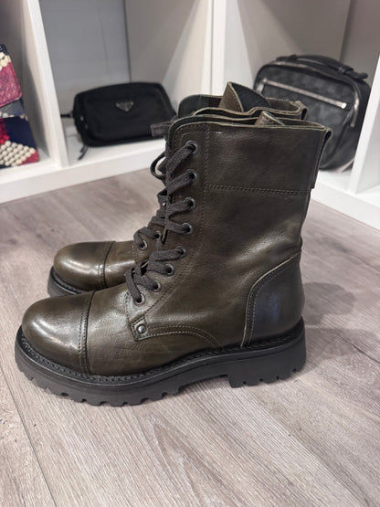 New* MOMA Lace Up Boot - Size 39