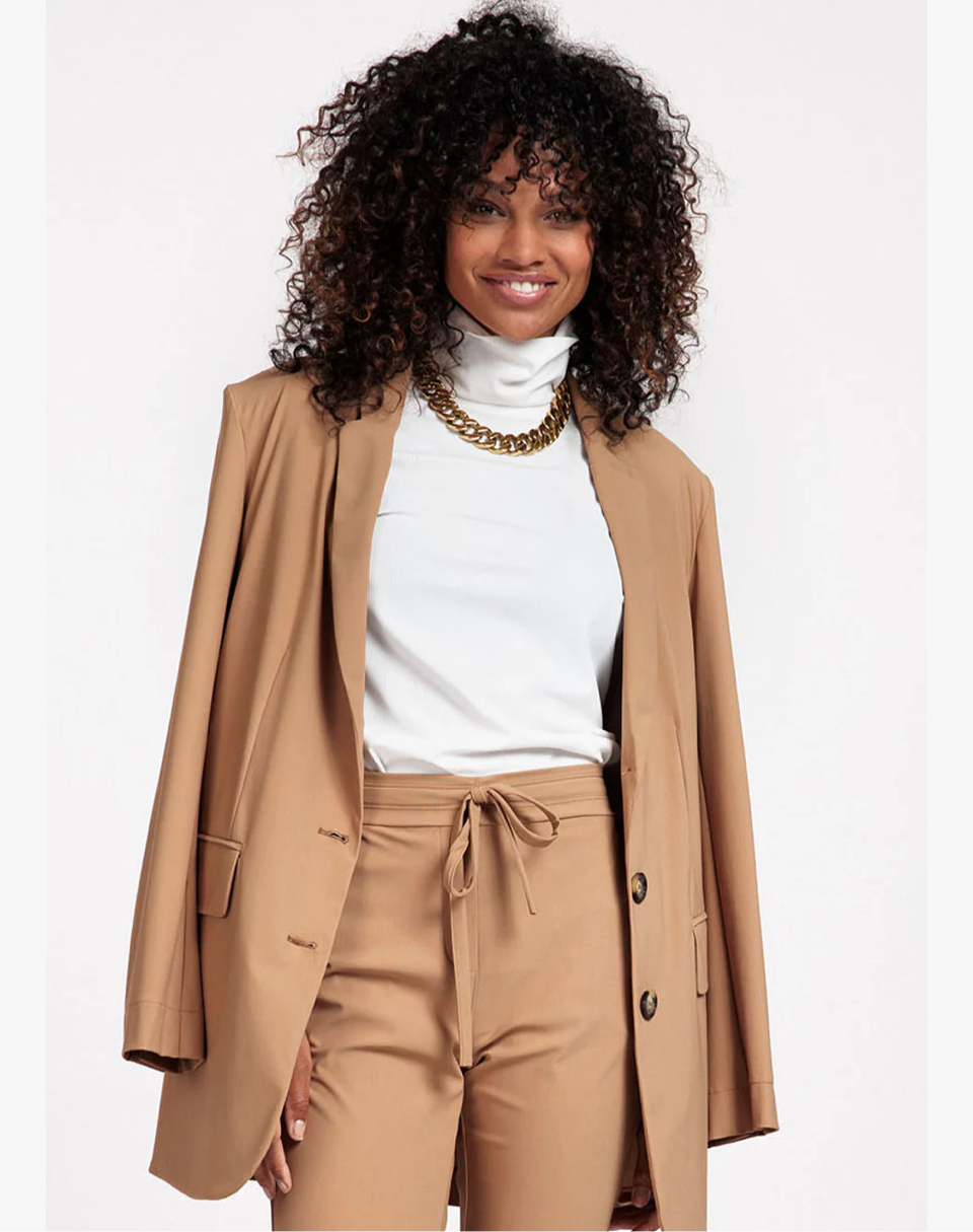 Studio Anneloes Yve bonded blazer - Size Small
