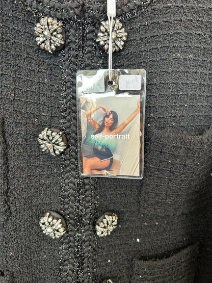 NEW* SELF-PORTRAIT Sequin Embellished Jacket - Size L