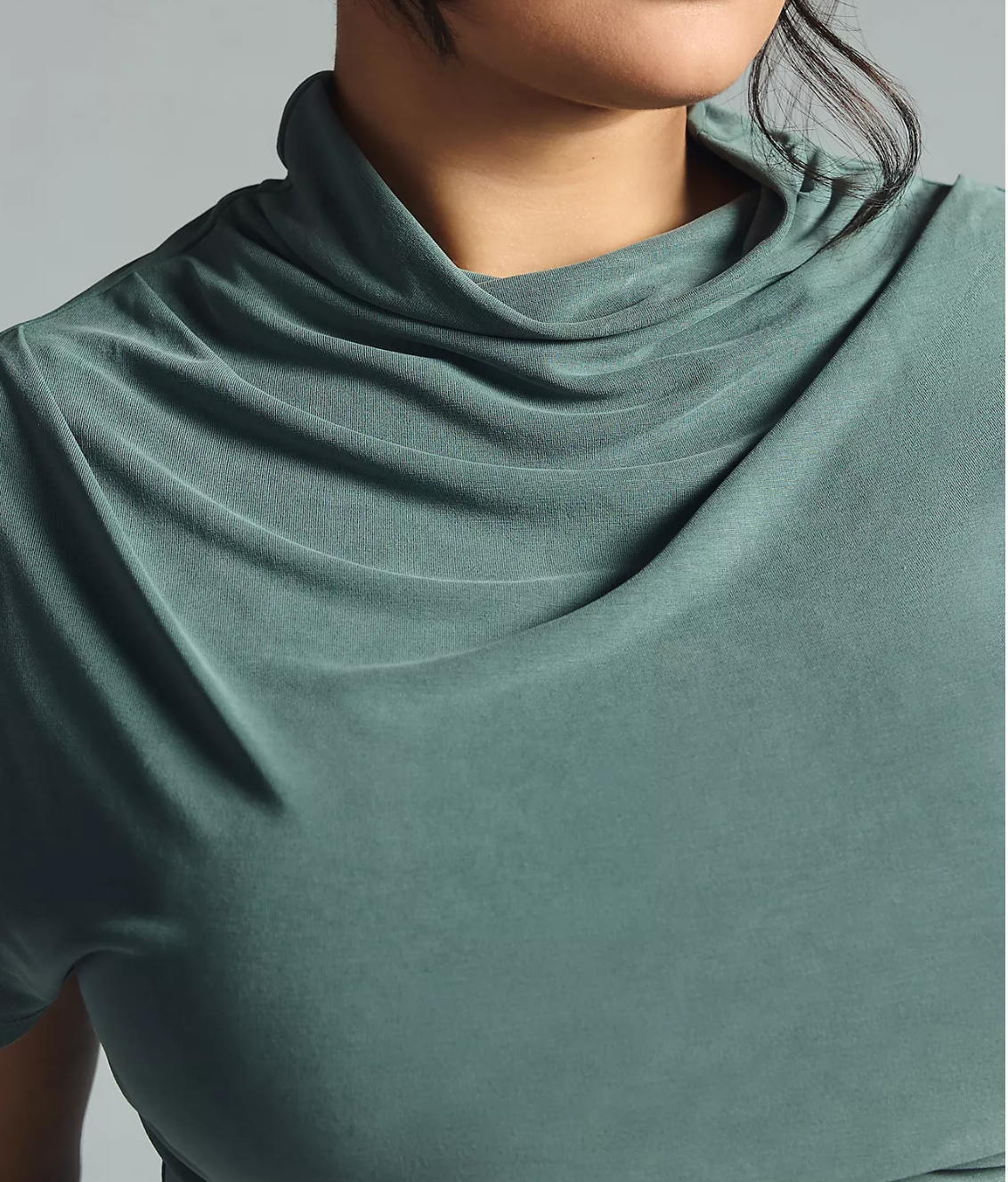 ANTHROPOLOGIE Green Smocked Maxi Dress - Size 1X
