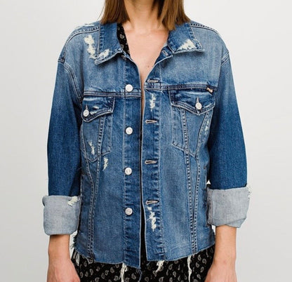 MOTHER Drifter Denim Jacket - Size M