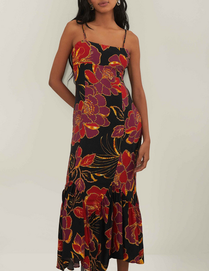 NEW* FARM RIO Floral Maxi Dress - Size M