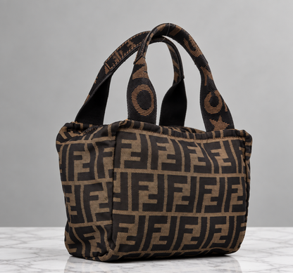 FENDI Fabric FF Mini Cosmetic Bag