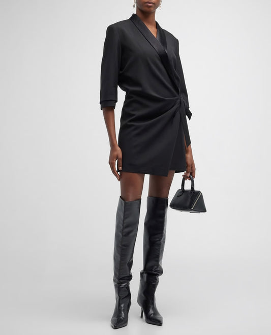 FRAME Black Blazer Dress - Size M