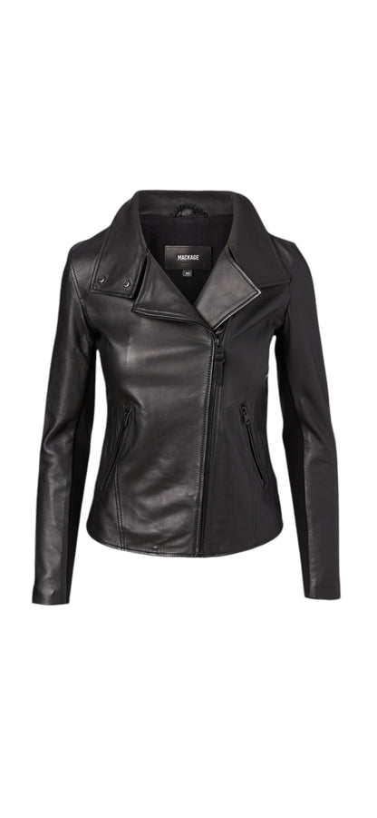 Mackage Sandy Leather Jacket - Size Medium