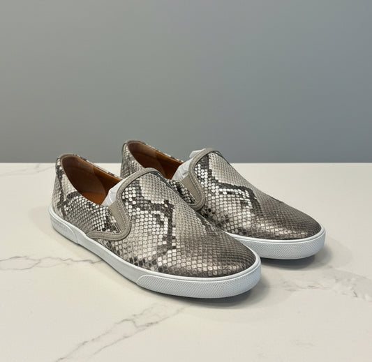 JIMMY CHOO Snake Skin Effect Sneakers - Size 37.5