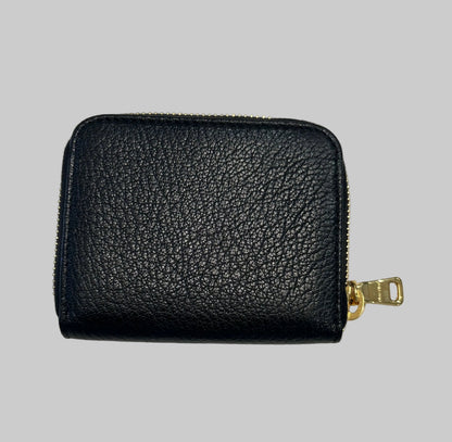 MIU MIU Vitello Daino, Nero Coin Purse