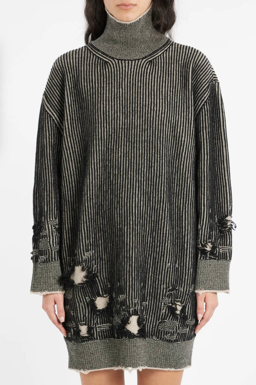 MM6 Maison Margiela Reversible Sweater Dress - Size L