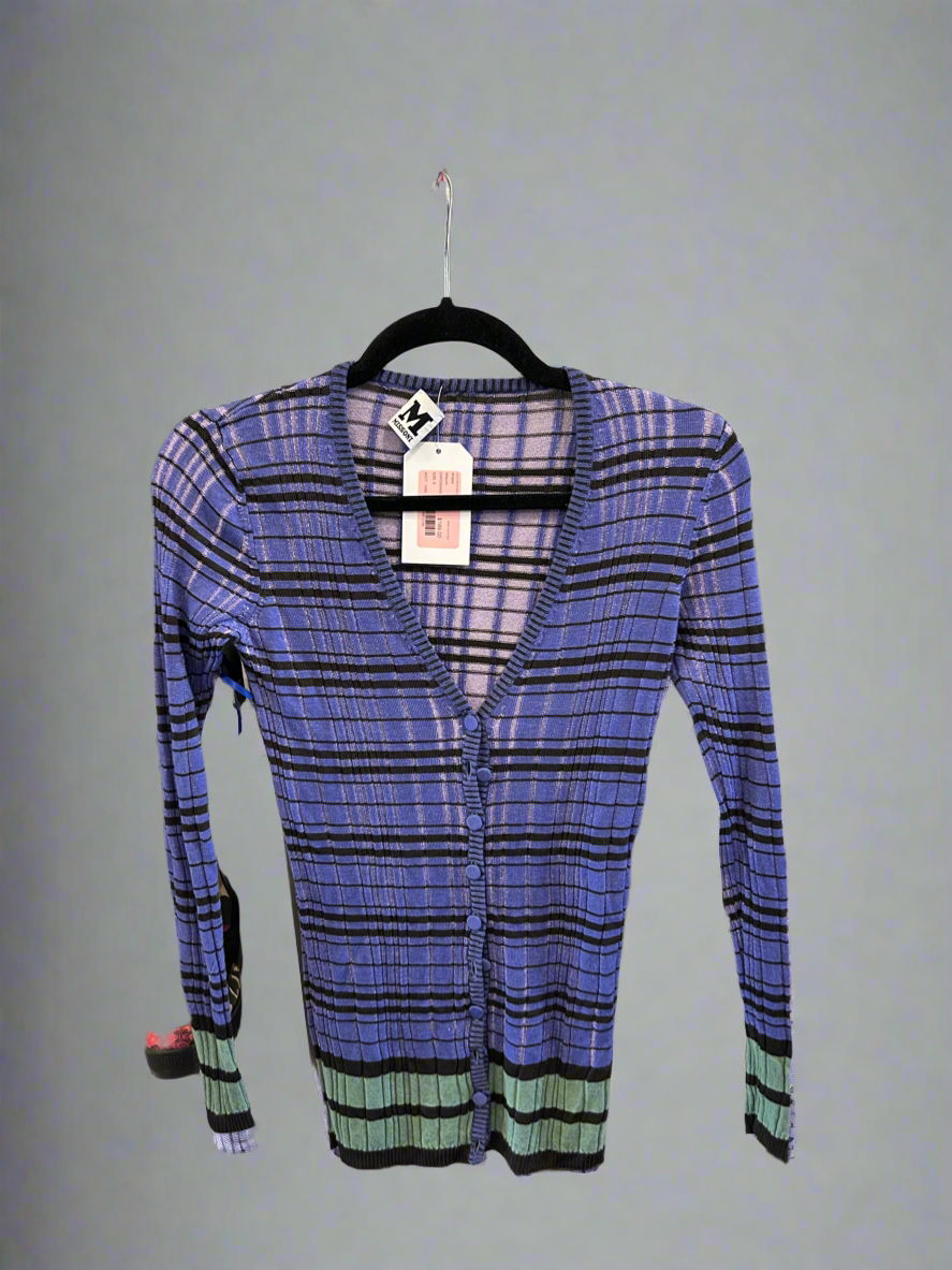 MISSONI Striped Cardigan - Size 6