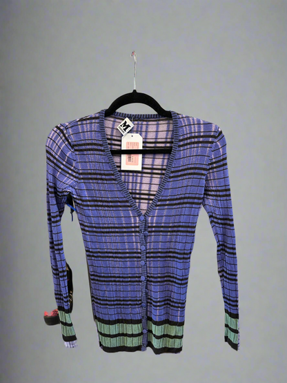 MISSONI Striped Cardigan - Size 6