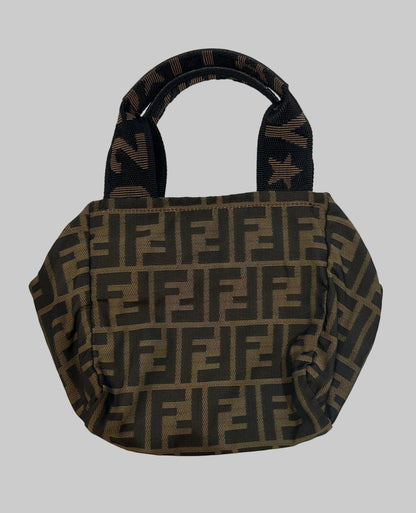 FENDI Fabric FF Mini Cosmetic Bag