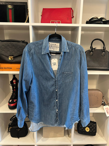FRANK & EILEEN Denim Button Down - Size M