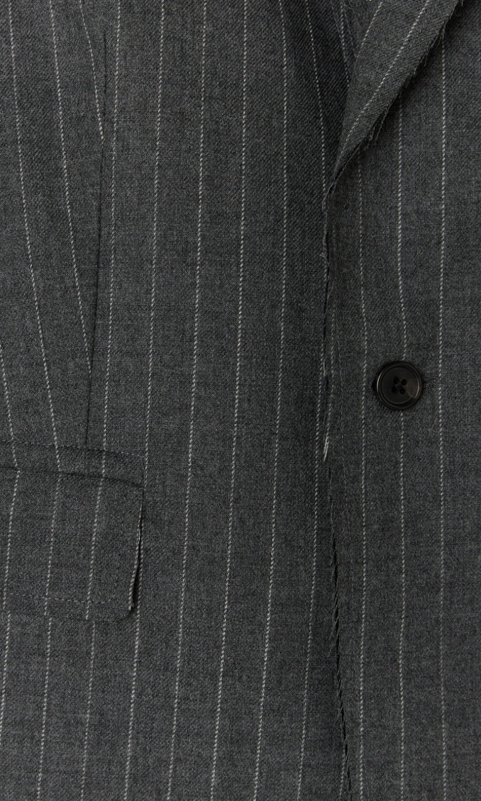 R13 Shrunken Raw Cut Blazer - Size S