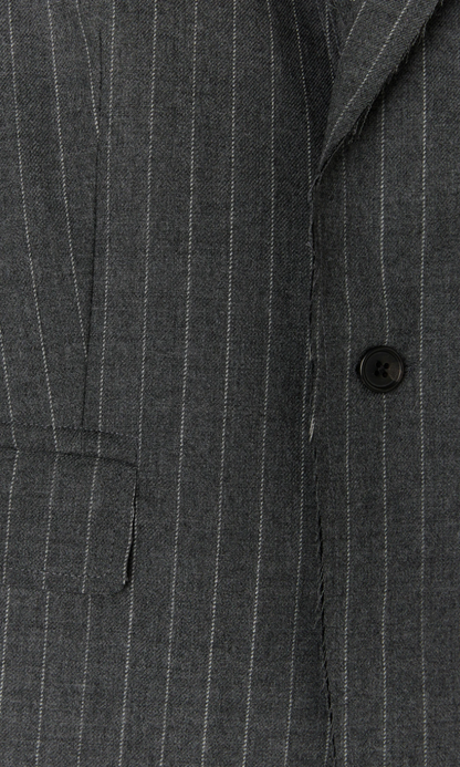 R13 Shrunken Raw Cut Blazer - Size S