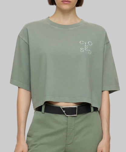 CLOSED Oversized Cropped T-Shirt - Size M