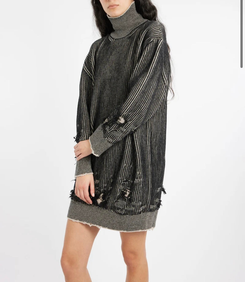 MM6 Maison Margiela Reversible Sweater Dress - Size L