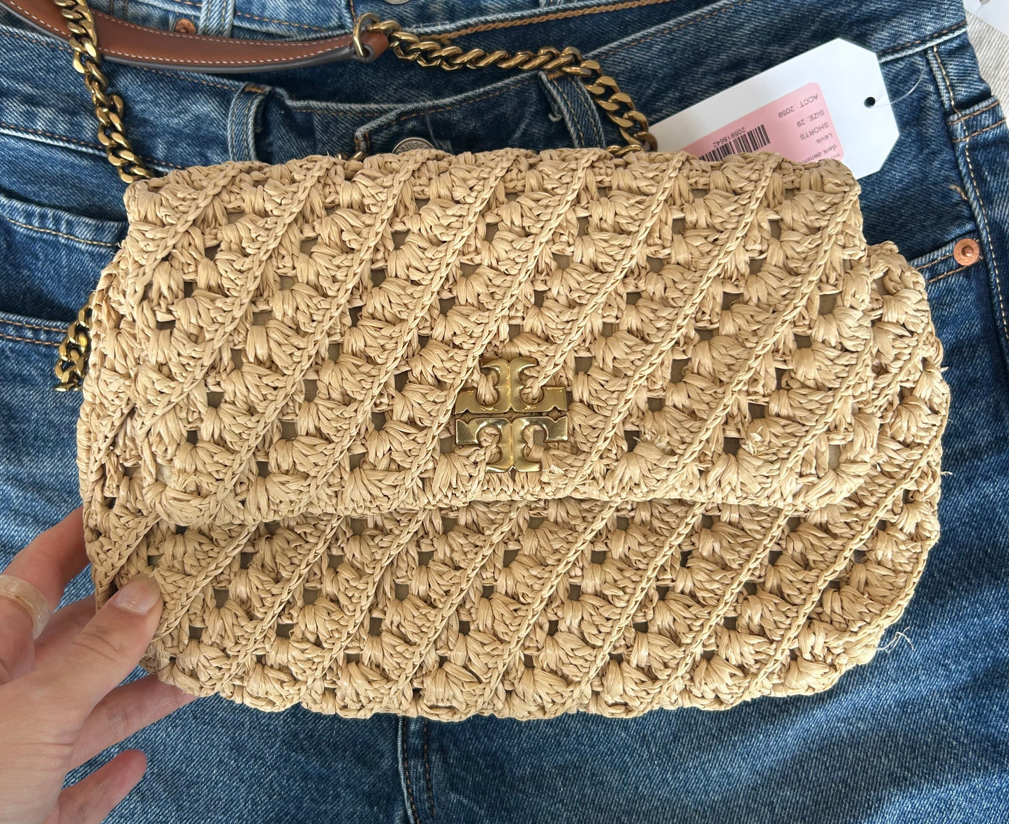 TORY BURCH Kira Woven Crossbody
