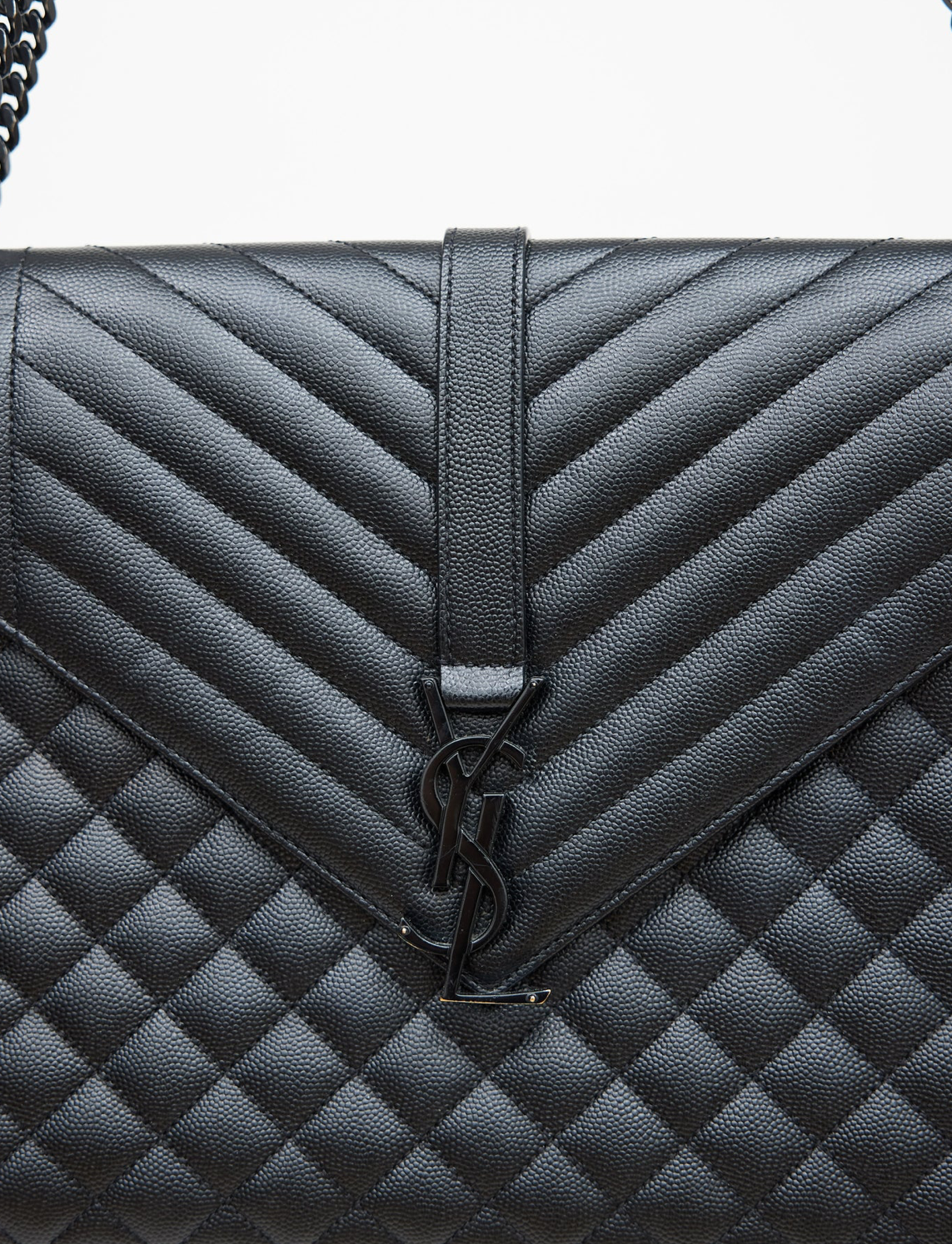 SAINT LAURENT Large Envelope Shoulder Bag